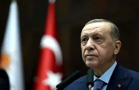 معترضان سخنرانی اردوغان را بابت ادامه انتقال نفت خام از ترکیه به اسرائیل را به هم ریختند