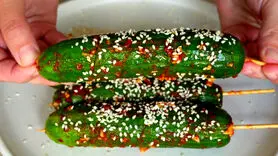 فیلم/ طرز تهیه کیمچی خیار به سبک کره ای ها