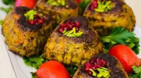 دستور پخت کتلت سبزیجات بدون روغن؛ انتخابی مقوی برای افطار