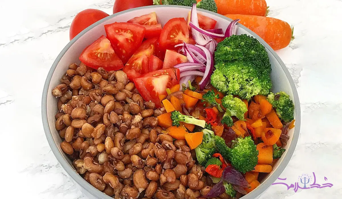 رژیم غذایی اقیانوس اطلس با خوراک لوبیا و سبزیجات + طرز تهیه و مواد لازم