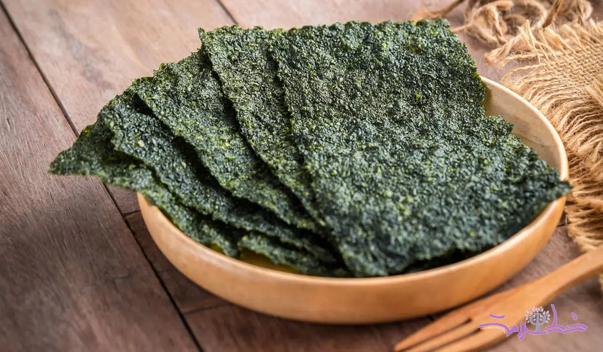 خواص شگفتانگیز جلبک های دریایی بر بدن + طرز تهیه سالاد کاهو دریایی با سس سرکه بالزامیک و لیمو