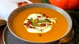 طرز تهیه سوپ کرد حلوایی برای روزهای سرد پاییزی برای تقویت سیستم ایمنی