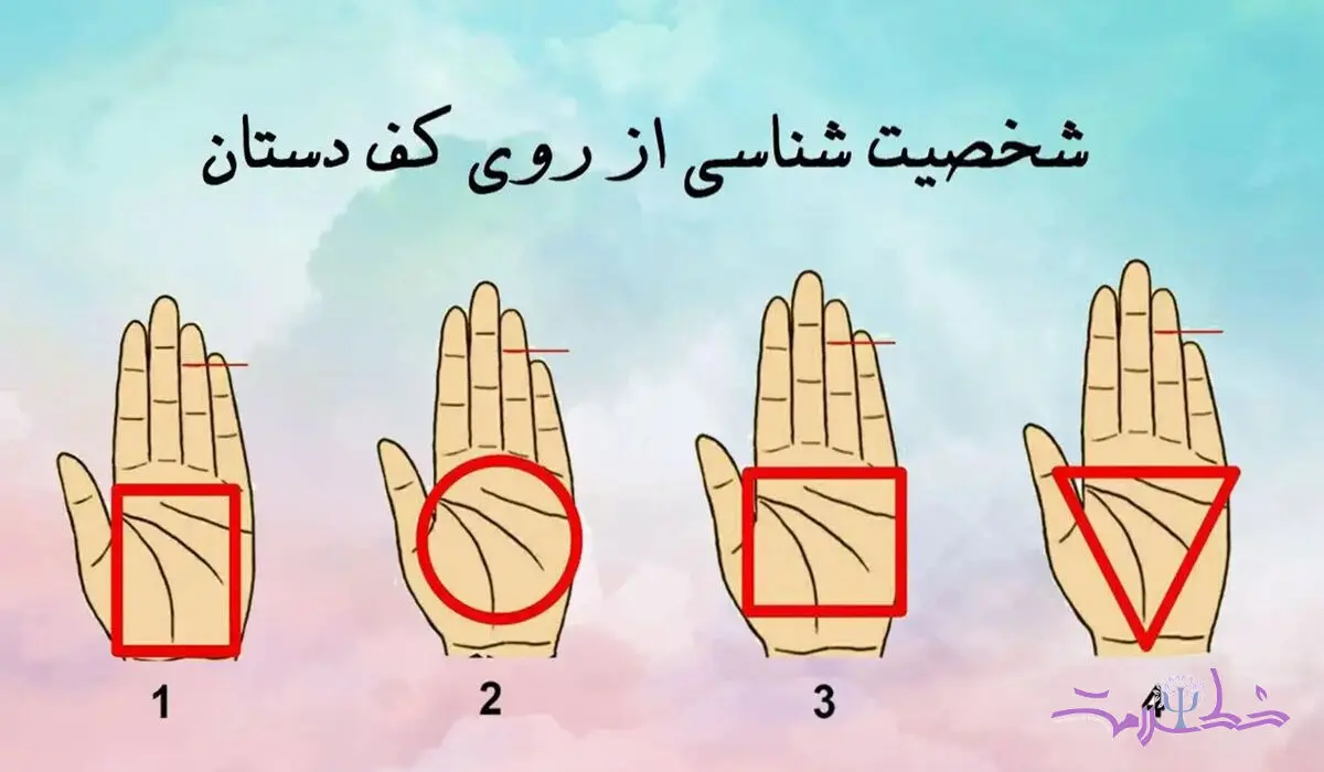 تست شخصیت شناسی /  از روی خطوط دست ویژگی شخصیتی تان را پیدا کنید