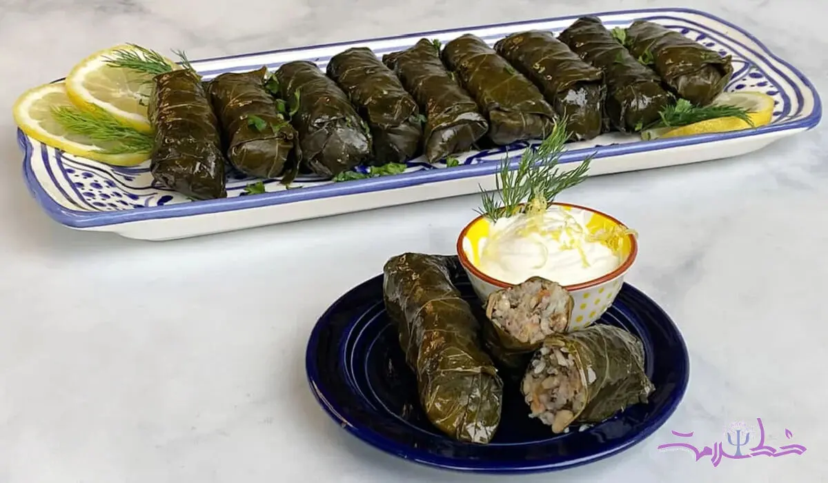  طرز تهیه دلمه برگ مو  با تمام فوت و فن ها