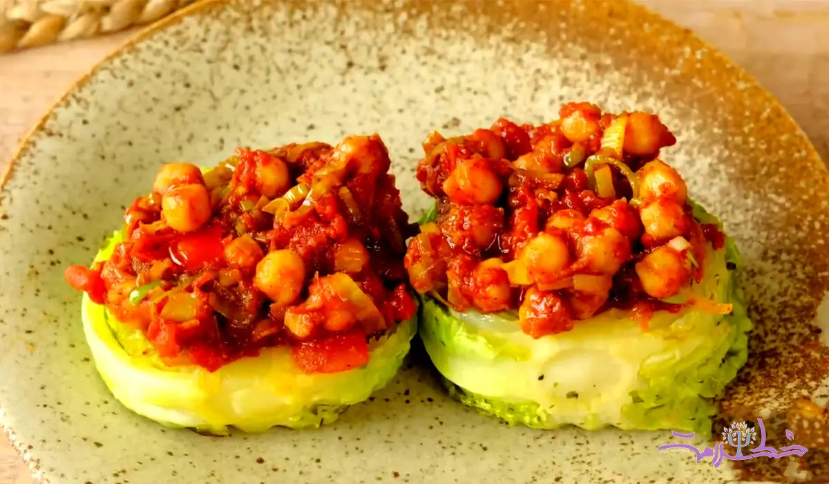 فیلم/ طرز تهیه بی نظیر ترین غذای فوری بدون گوشت 