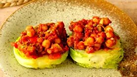 فیلم/ طرز تهیه بی نظیر ترین غذای فوری بدون گوشت 