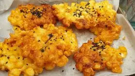 فیلم/طرز تهیه کوکو ذرت ایده ای تازه برای شام فوری + بدون نیاز به گوشت 