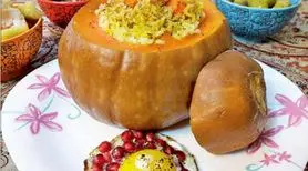 طرز تهیه یک غذای پاییزی مناسب برای شام مجلسی با کدو + مزایای قاپاما 