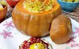 طرز تهیه یک غذای پاییزی مناسب برای شام مجلسی با کدو + مزایای قاپاما 