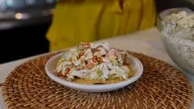 فیلم / طرز تهیه سالاد مرغ مکزیکی + با طعمی بی نظیر
