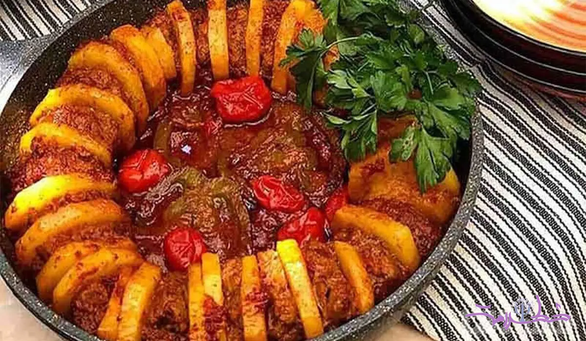 طرز تهیه خوراک گوشت و بادمجان خوشمزه و مجلسی 