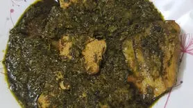 طرز تهیه خورشت ریحان خواهر خوانده قورمه‌سبزی