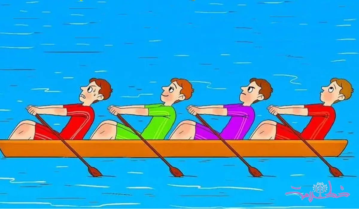 تست هوش / تنبل ترین پاروزن در مسابقه قایق رانی چه کسی است ؟