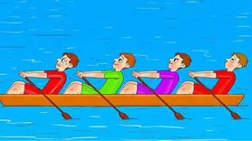 تست هوش / تنبل ترین پاروزن در مسابقه قایق رانی چه کسی است ؟