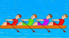 تست هوش / تنبل ترین پاروزن در مسابقه قایق رانی چه کسی است ؟