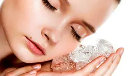 فیلم/برای چه مشکلات پوستی باید روی پوست تان یخ بگذارید؟+ تایم طلایی
