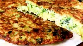فیلم/طرز تهیه کوکوی بروکلی با سبزیجات +مقوی ترین کوکو